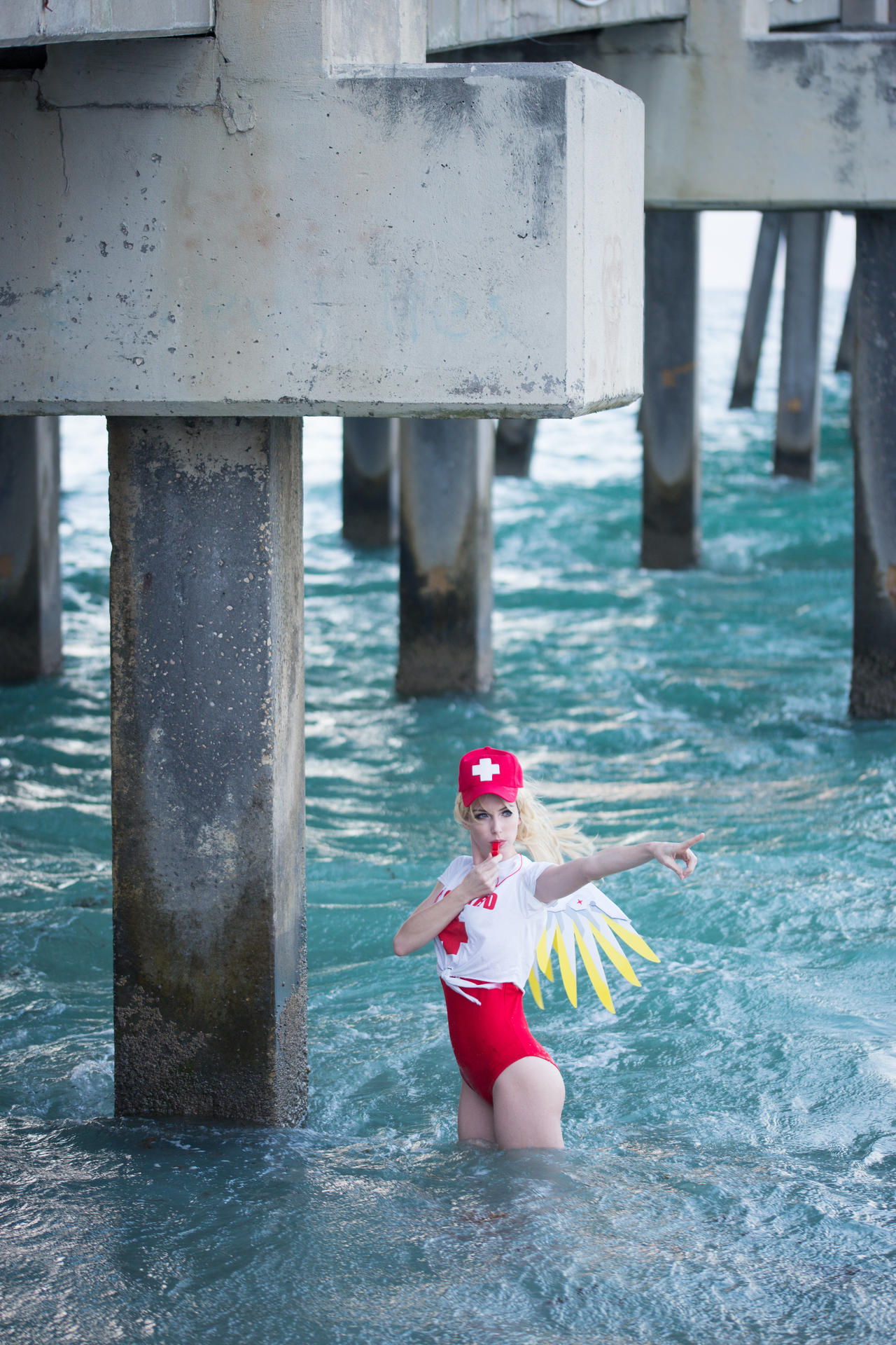 Lifeguard Meg Deviantart Lifeguard Mercy IX by MeganCoffey on DeviantArt