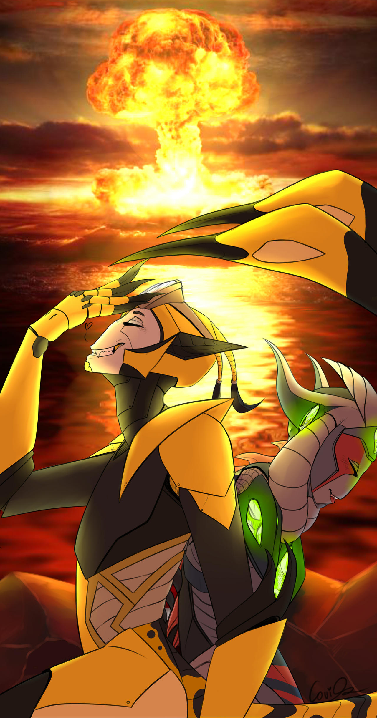 Iro Rigel Rigel and IronFog by Kari-Glitch on DeviantArt