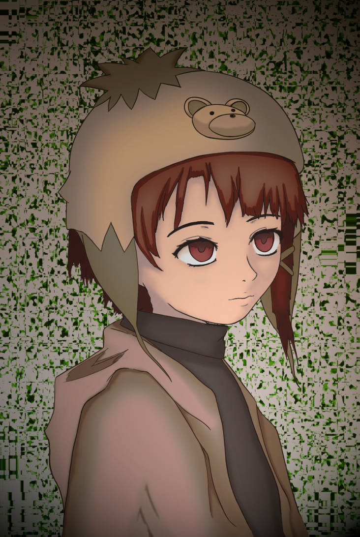 Lain - Color version by gaixas1 on DeviantArt