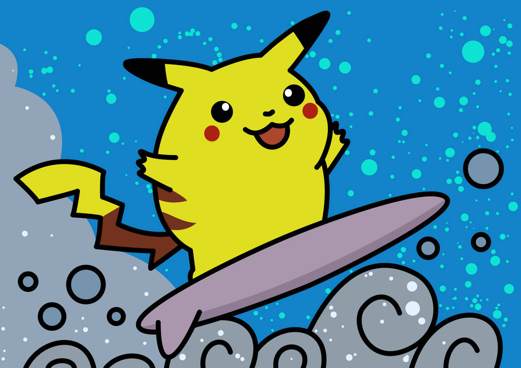 Surfing Pikachu By Tenehui On DeviantArt surfing-pikachu-by-tenehui-on-deviantart
