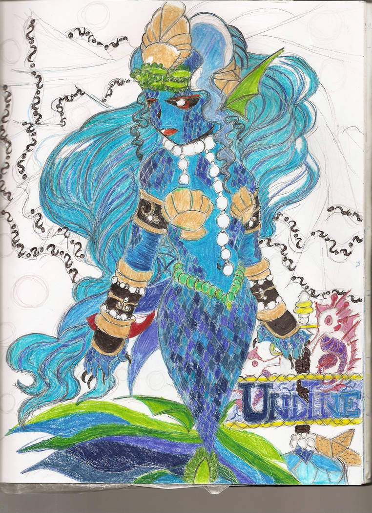 Undine by ArtistaDeAlma22 on DeviantArt