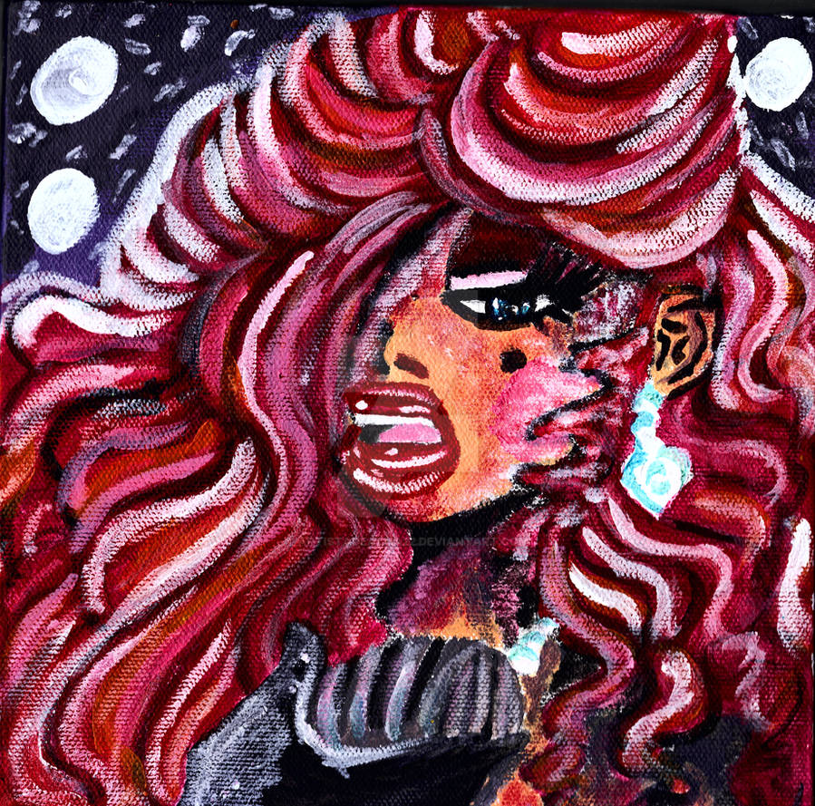 Jessica Rabbit 2.0 Painted by ArtistaDeAlma22 on DeviantArt