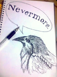 quoth the raven, 'nevermore'