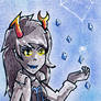 Vriska Trading Card