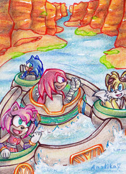 ACEO #14 - Boat Ride