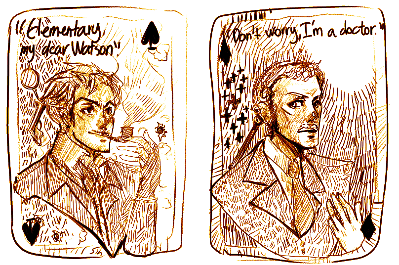 SHERLOCK HOLMES CARDS