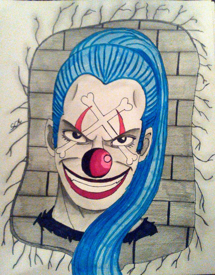 Buggy the Clown Tattoo Finished by ShadowCrowAssassin on DeviantArt
