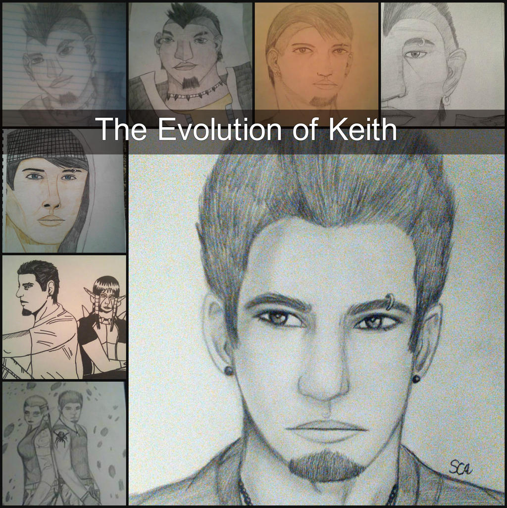 The Evolution of Keith by ShadowCrowAssassin on DeviantArt