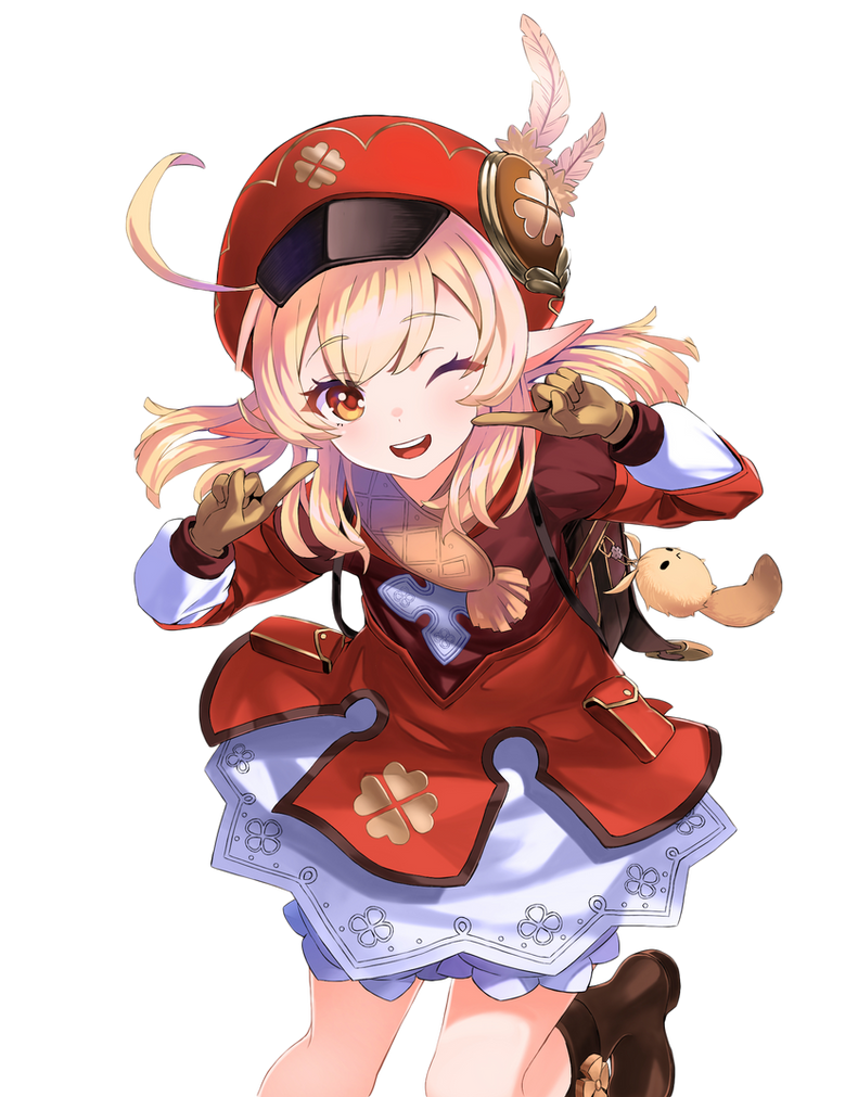 Klee Rip Klee Render by ryukkitenkaii on DeviantArt