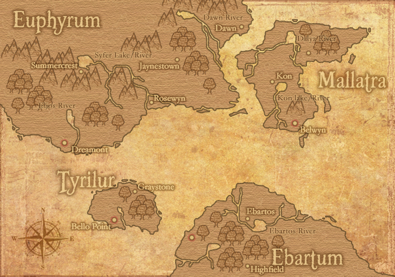 LUCARUS World Map