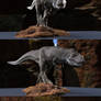 T.rex stalking pose
