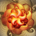 Orange Starfish Medusa by djeaton3162