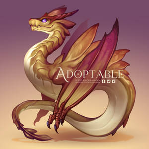 [CLOSED] Adoptable Auction | Golden Shimmer
