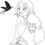 Yachiru and a hell butterfly