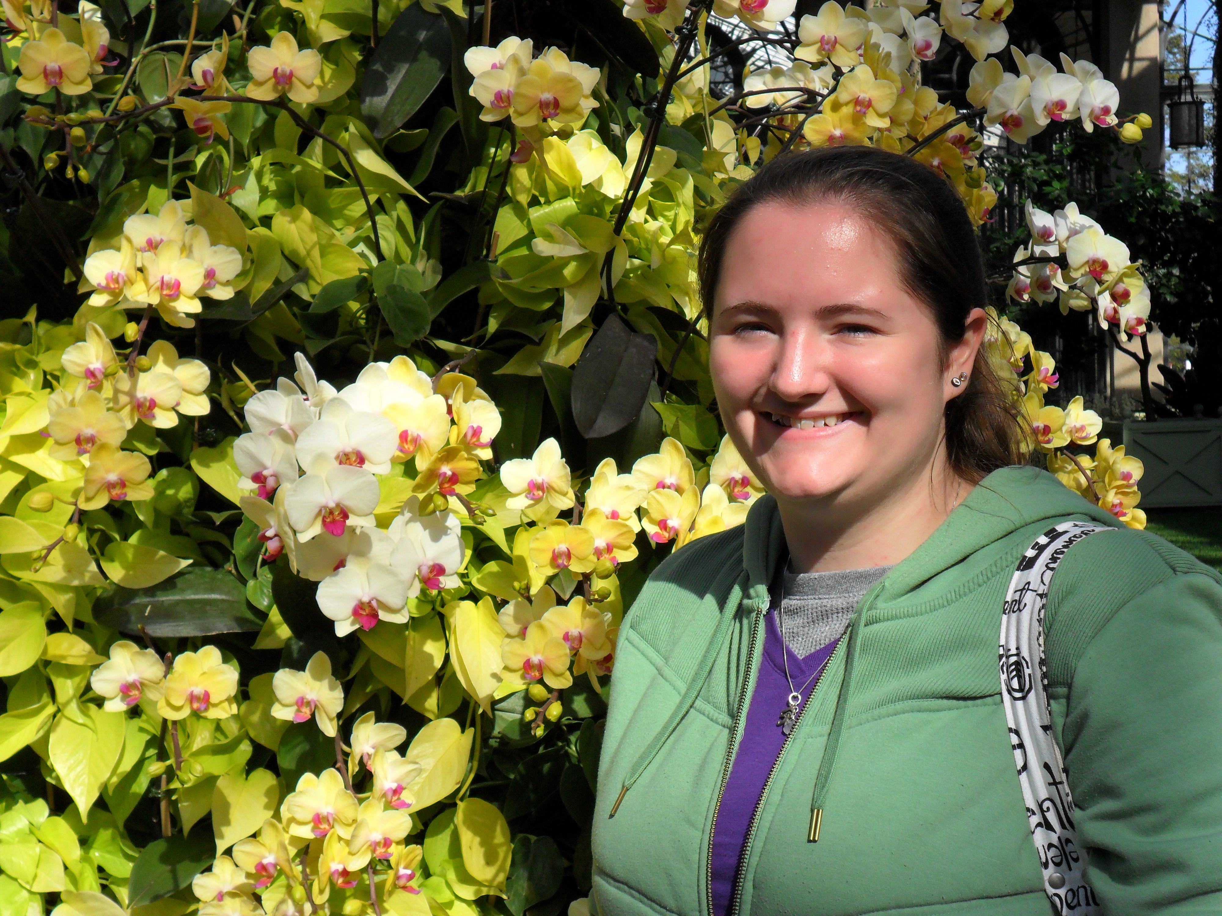 Smelling the Orchids