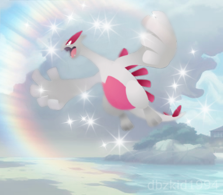 Shiny Lugia by Card-Artist on DeviantArt