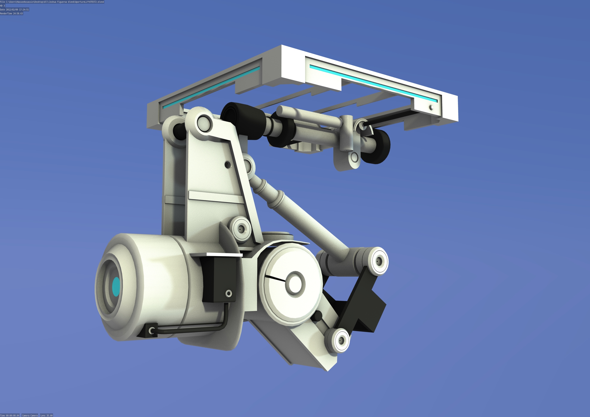 Aperture Science Lift Platform HD2