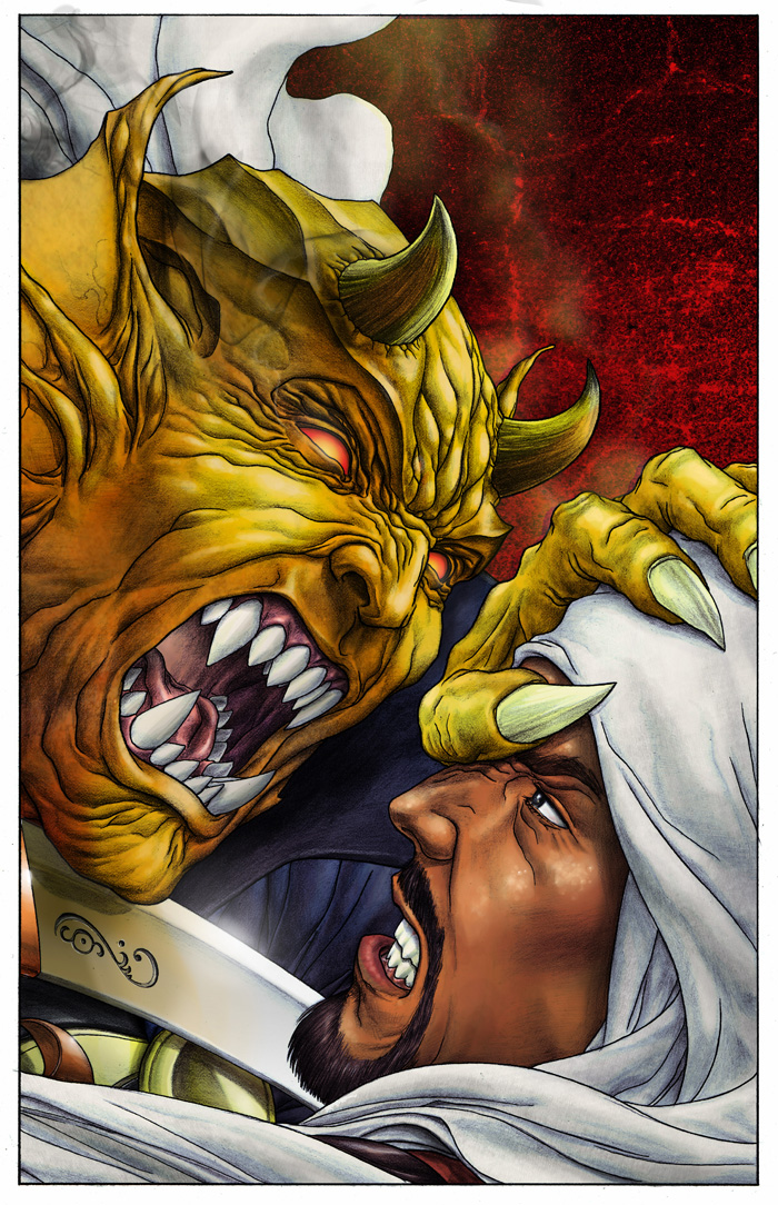 Demon Knights 5 cover
