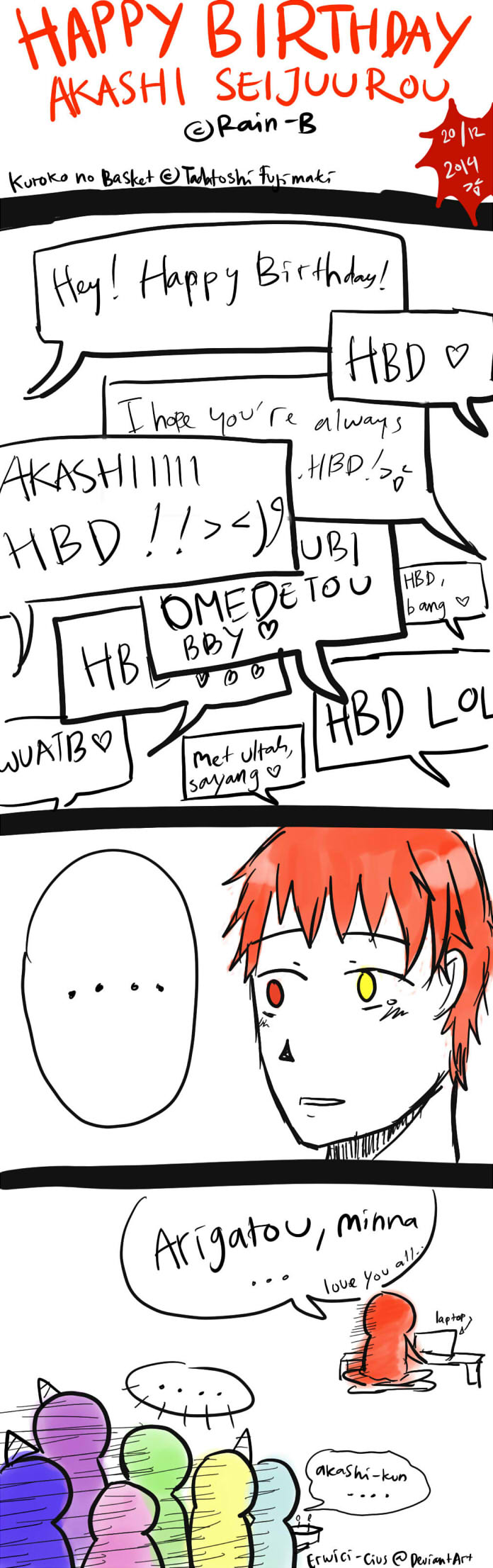 Happy Birthday Akashi Seijuurou!!