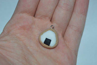 Onigiri Cookie - Polymer Clay Charm