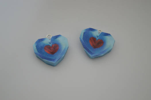 New OOT Heart Piece Charms - Polymer Clay