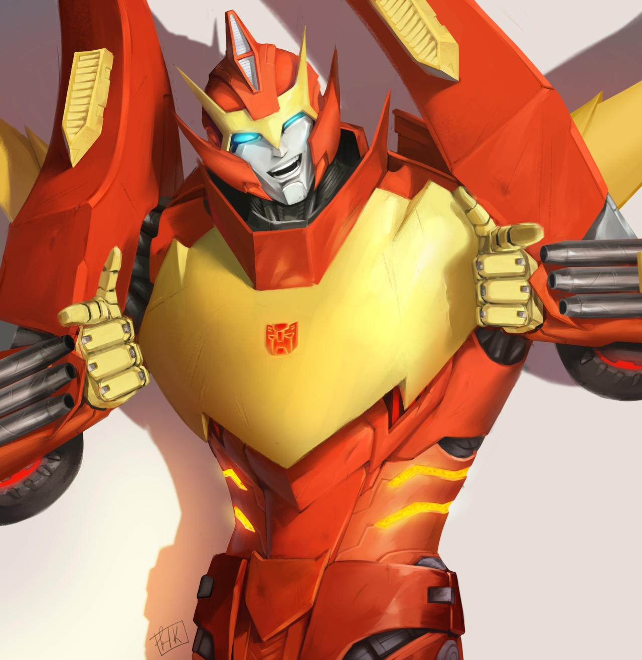 Botcon Rodimus Rodimus by Asaderi on DeviantArt