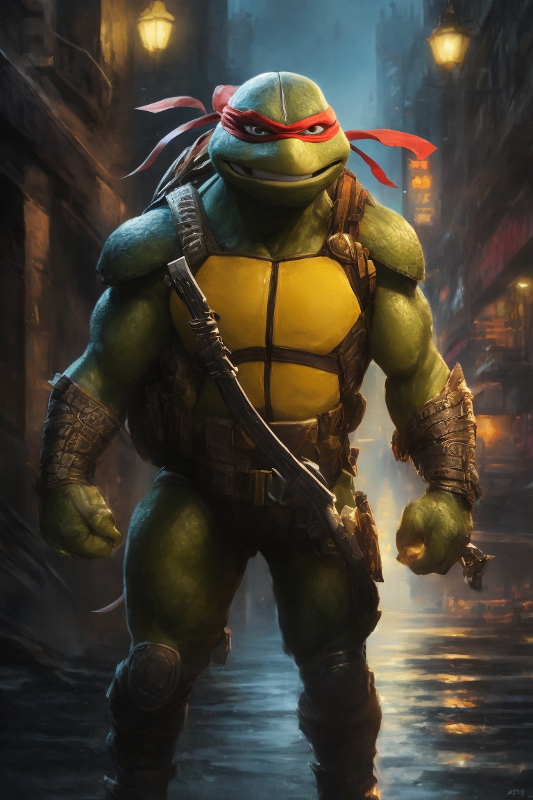 TMNT Mutant Mayhem Leonardo by HB-Transparent on DeviantArt