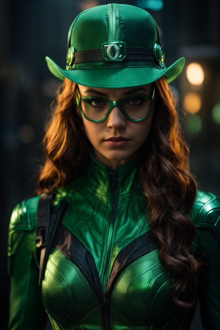 Enigma Riddler Daughter Enigma by Rhyleah187 on DeviantArt