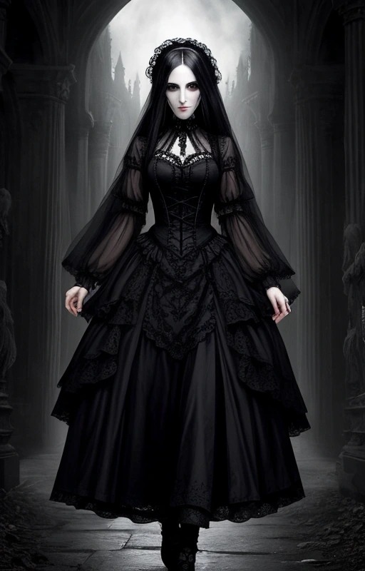 Goth Ghostforce Deviantart Gothic Ghost by Rhyleah187 on DeviantArt