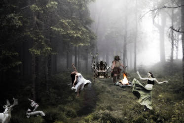 cernunnos in themisty forest