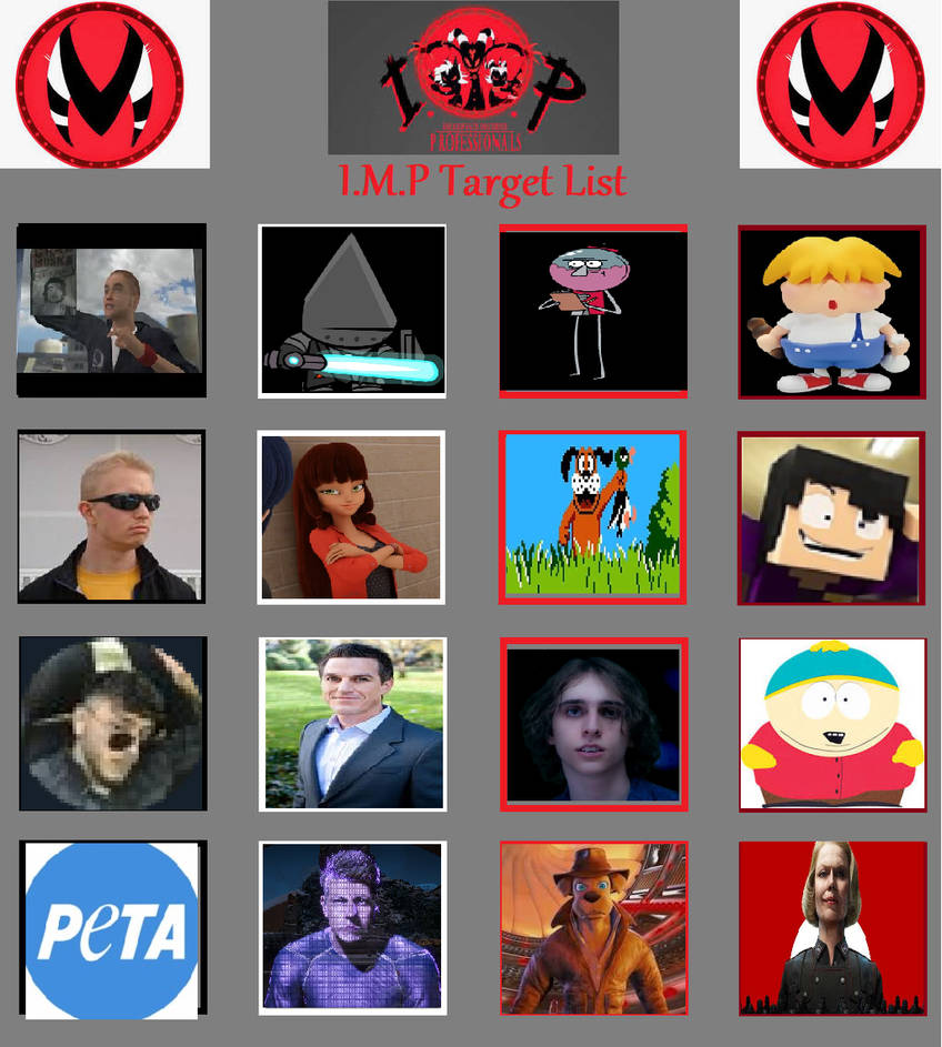 Imp Target File IMP Target List Meme by heremrbomb on DeviantArt