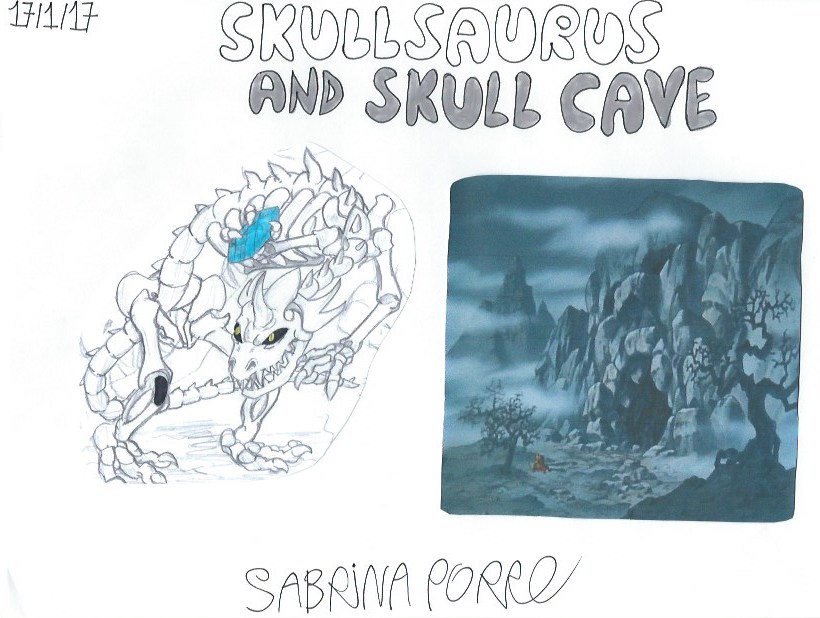 Skullasaurus Skullsaurus and Skull Cave by Sabrina2000 on DeviantArt