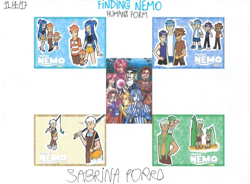 Finding Nemo Human Deviantart Finding Nemo Humans Form by Sabrina2000 on DeviantArt