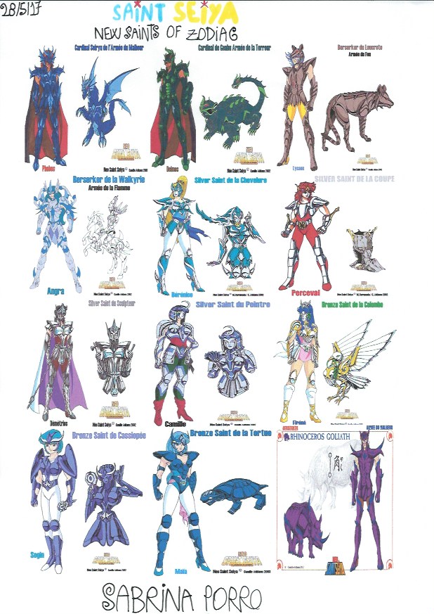 Saint Seiya: Main Characters by JWBtheUncanny on DeviantArt