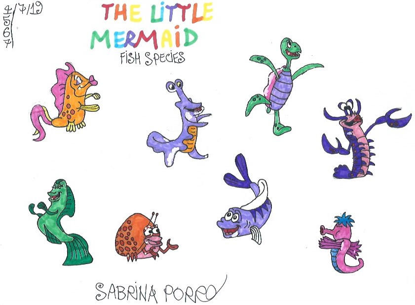 The Little Mermaid Fish species by Sabrina2000 on DeviantArt