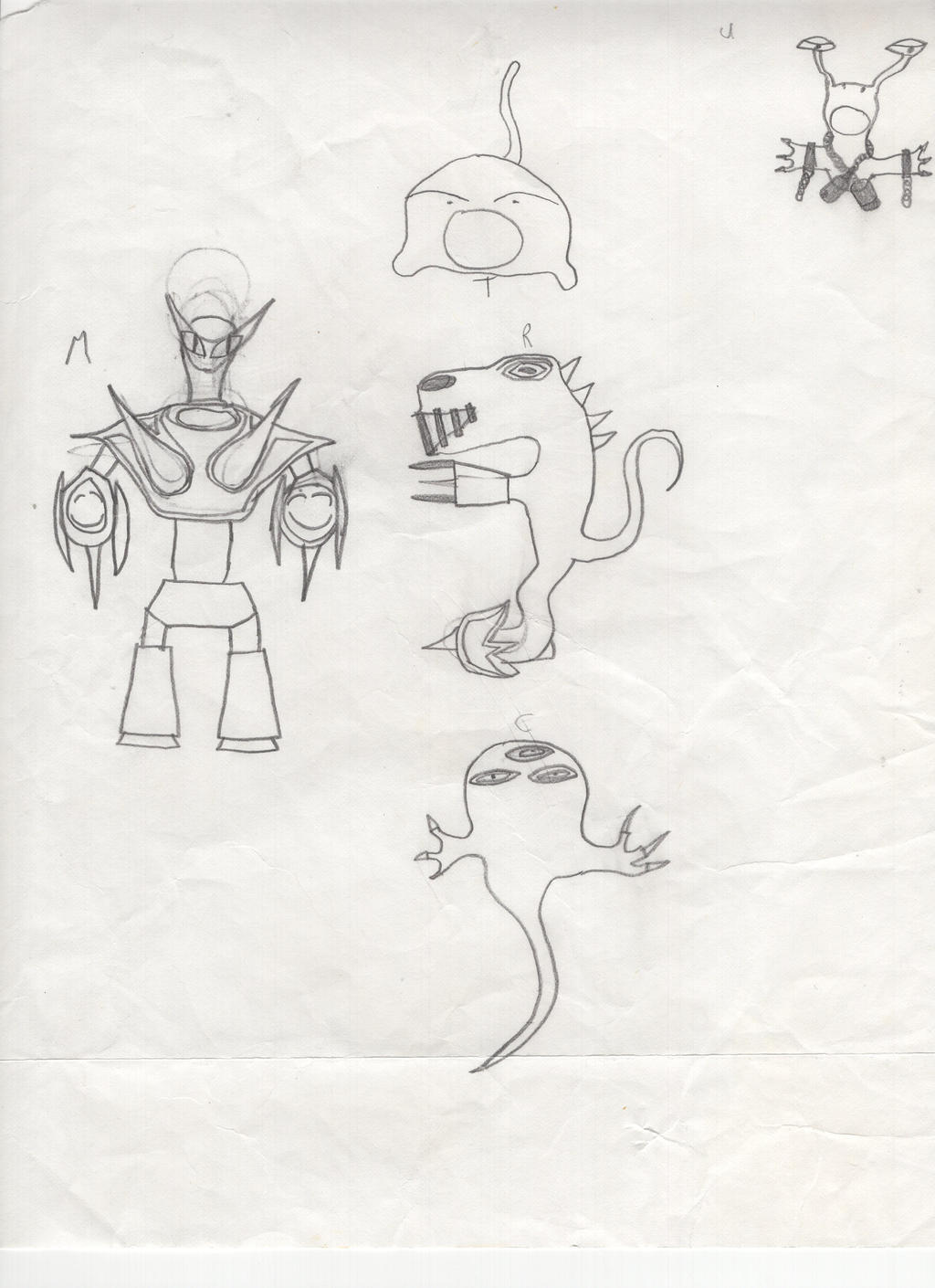 Random cartoons by CanvasCreator on DeviantArt