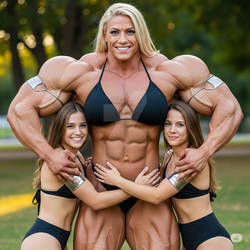 Ai Muscle Girl