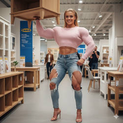 Ai Muscle Girl