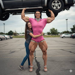 Ai Muscle Girl