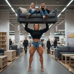Ai Muscle Girl