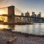 Brooklyn Bridge at Sunset