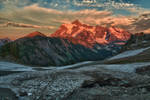 Mount Shuksan at sunset 1 by arnaudperret