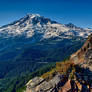 Mount Rainier from Pinnacle Peak