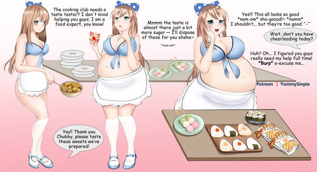 Chubby-chan in Cooking Club p1