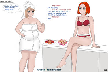 How Fat Does My Senpai Want Me To Be? P10