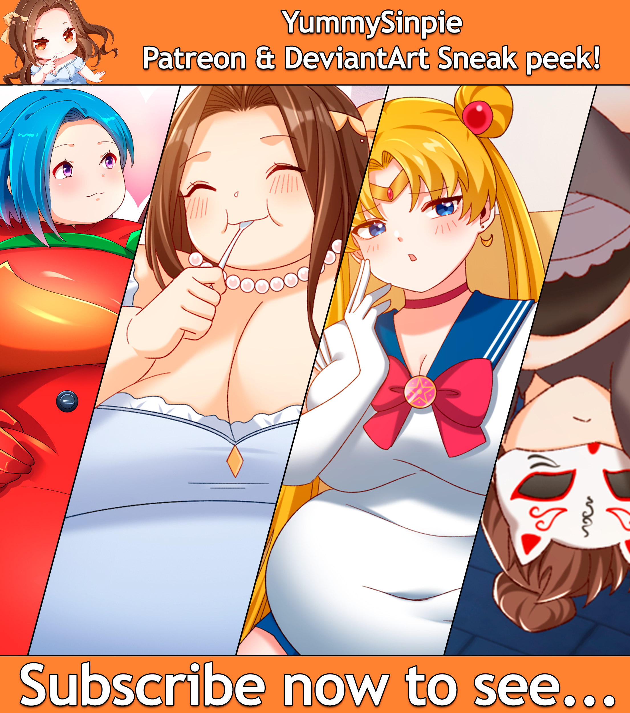 Patreon and DeviantArt Subscriptions Sneak Peek!~