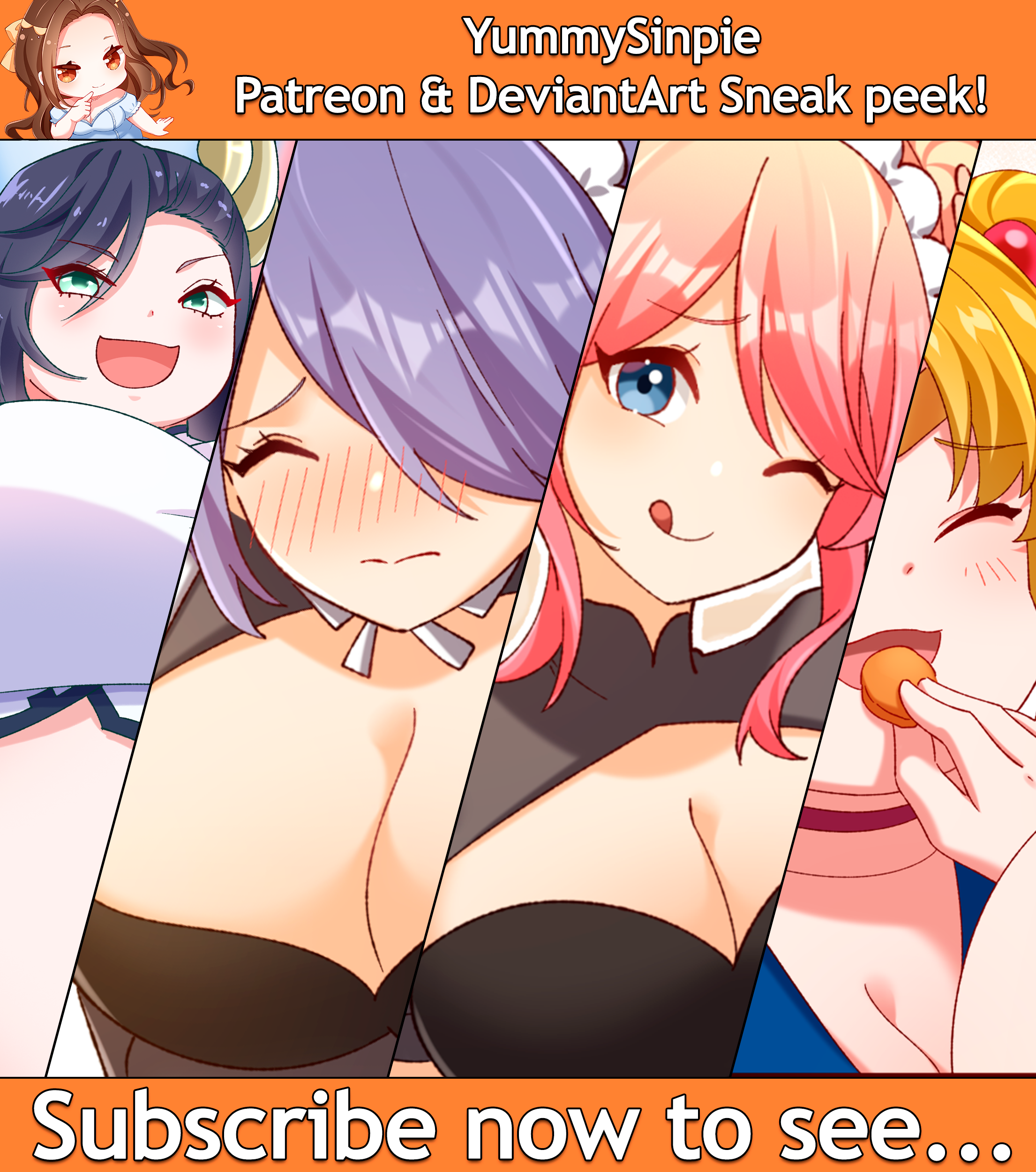 Patreon and DeviantArt Subscriptions Sneak Peek!~