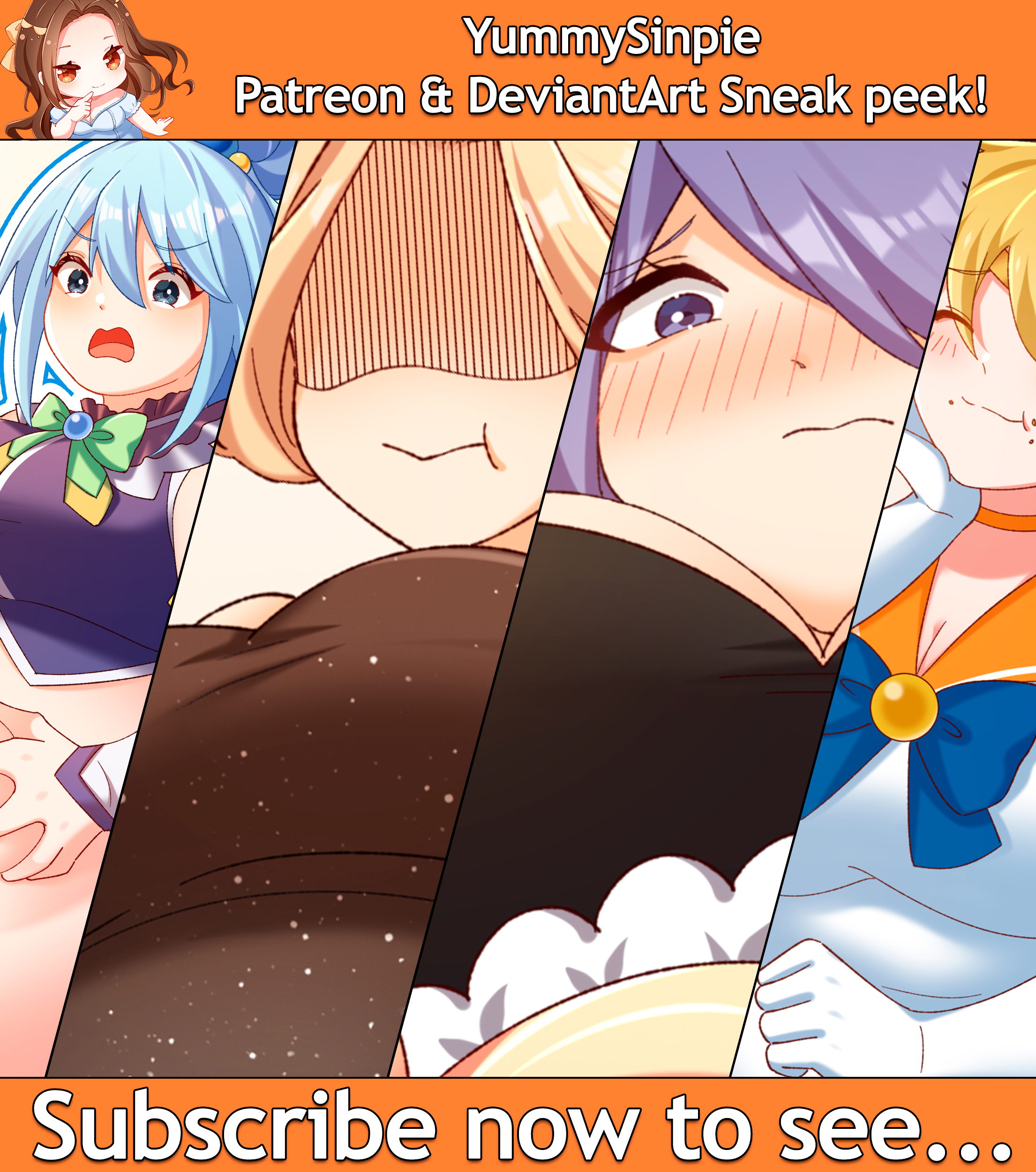 Patreon and DeviantArt Subscriptions Sneak Peek!~