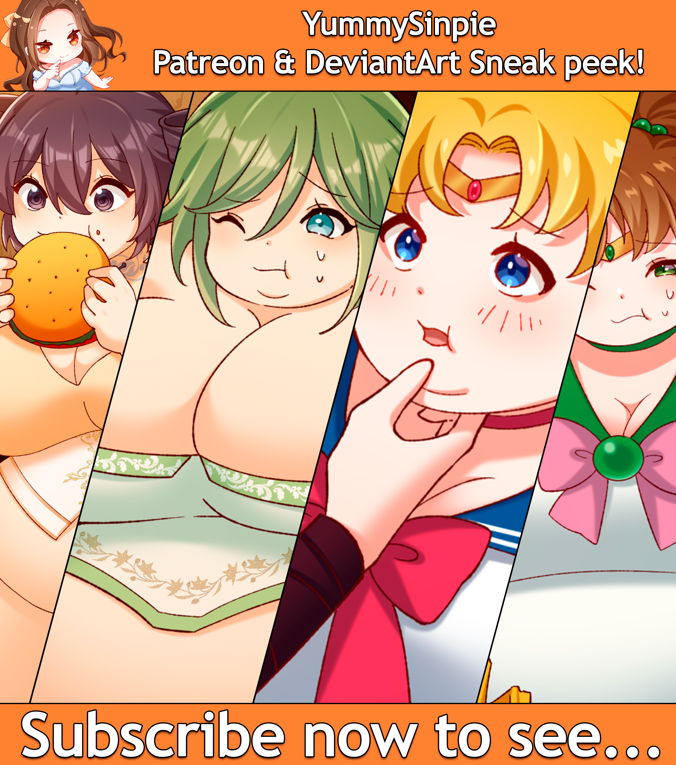 Patreon and DeviantArt Subscriptions Sneak Peek!~