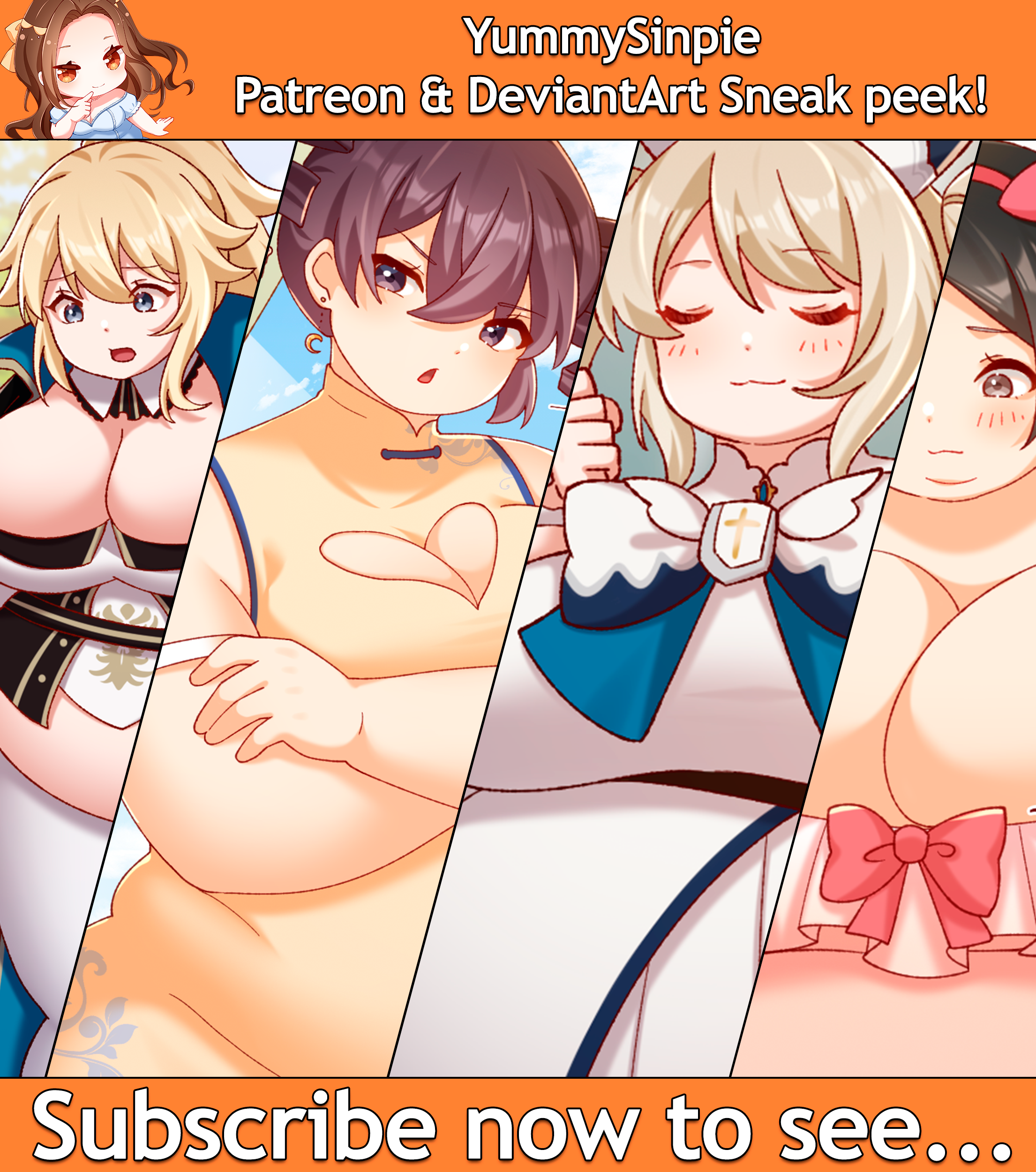 Patreon and DeviantArt Subscriptions Sneak Peek!~